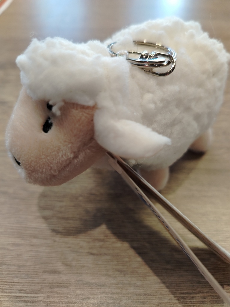 Porte clé mouton