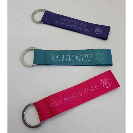Porte Clef Tissu